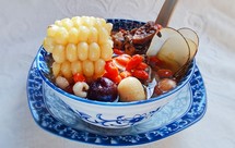 ❀【海底椰莲子玉米乌鸡汤】❀《每周一款老火靓汤十二》