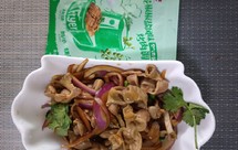 青花椒椒盐鸡胗