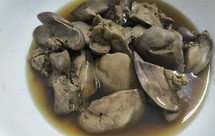 简简单单的盐水鸡肝