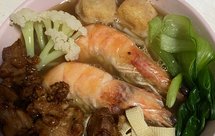 鸡腿大虾豪华版米线