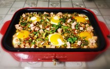 铁板土鸡蛋，分分钟一道大餐