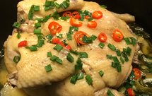 有手就会做的无水葱油鸡（铸铁锅版）