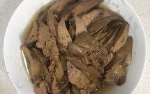 简单易做的盐水鸡肝