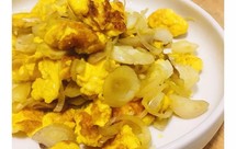 地道农家菜•笨鸡蛋农家小毛葱