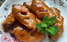 种草鸡翅党新口味（苹果汁焖鸡翅）
