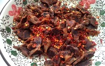 微波做出烧烤鸡珍 下酒菜