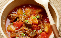 番茄土豆炖牛腩