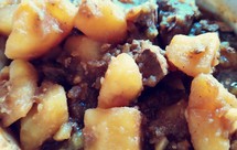 鸡肝炖土豆