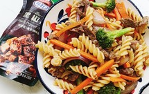 黑胡椒牛排意面