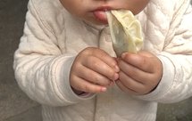 宝宝香菇鸡心包菜饺子