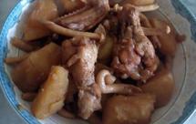 土豆蘑菇小笨鸡