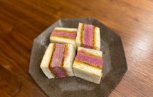 简简单单的牛排三明治