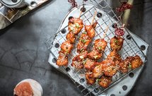 日式香烤味增鸡肉串