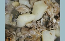 牛尾牛筋焖萝卜