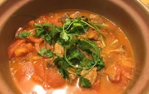 老丁的私房菜-番茄牛腩煲