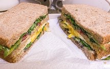 黑椒牛柳三明治