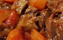 番茄胡萝卜烩牛腩