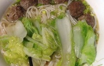 潮州牛筋丸米粉