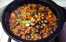 牛蹄筋焖山药豆