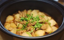 牛肚白萝卜砂锅