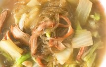 大白菜粉丝烩牛肚