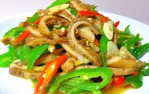 小美爆炒牛肚丝