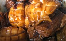 黑胡椒鲍鱼焖牛腱