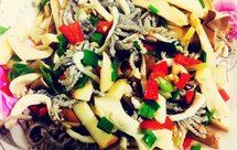 猪肚菇炒牛百叶