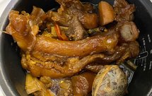 牛蹄筋炒一切（带饭盒秒啊）