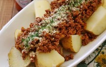 番茄酱味牛肉末土豆