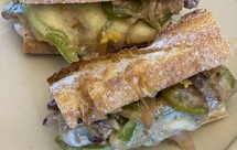 洋肉夹馍-牛肉芝士三明治