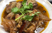 红烧牛蹄筋牛排骨