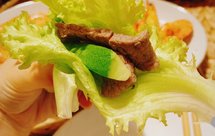 减脂Day2 生菜卷牛里脊