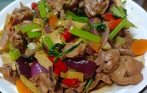 小米椒辣炒鸡胗