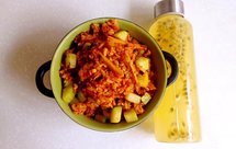 香辣牛蹄筋〈牛板筋〉炒饭