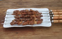 羊腿肉串：6/串