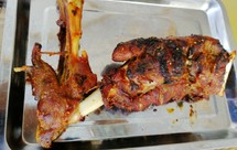 烤箱烤羊腿宴会必备