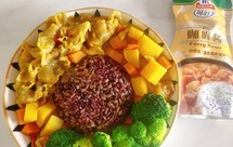 咖喱肥牛盖浇饭