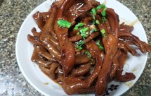 五香鸭掌下饭菜下酒菜