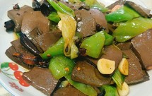 麻辣鸭血@辣炒鸭血→家庭版