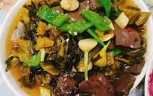 超下饭零厨艺快手菜/酸菜炒鸭血/家常菜/酸辣鸭血