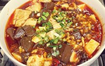 鸭血麻婆豆腐