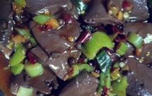 麻辣鸭血