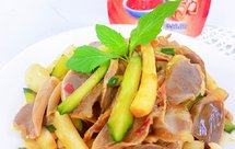 夏季开胃菜——凉拌甜辣鸭肫