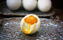 自制流油的咸鸭蛋