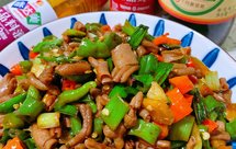 酱爆鸭肠口感爽脆