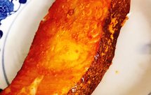 香橙甜椒烤比目鱼