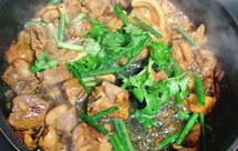 【香喷喷炒鸭肉】红烧鸭肉鸭腿