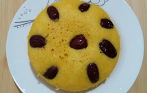 无油无糖100%纯玉米面发糕（零失败免烤版）