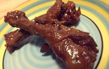 入味有嚼劲且不柴的鸭肉（鸭翅根）